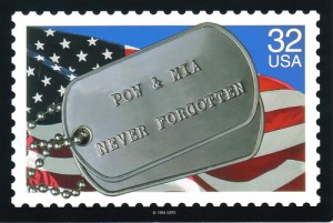 pow mia stamp never forgotten
